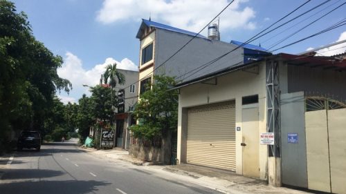 Đất mặt đường Vân Nội